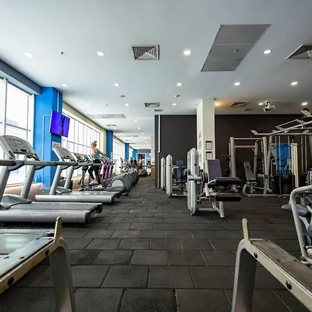 19th Floor In Cevahir With Pool Fitness Апартаменты